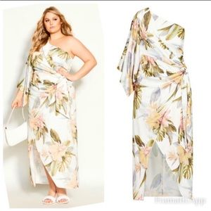 City chic Barbados maxi dress
